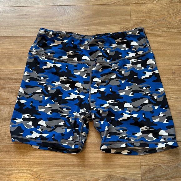 90 Degree By Reflex Pants - 90 degrees by reflex blue camo athletic shorts size medium